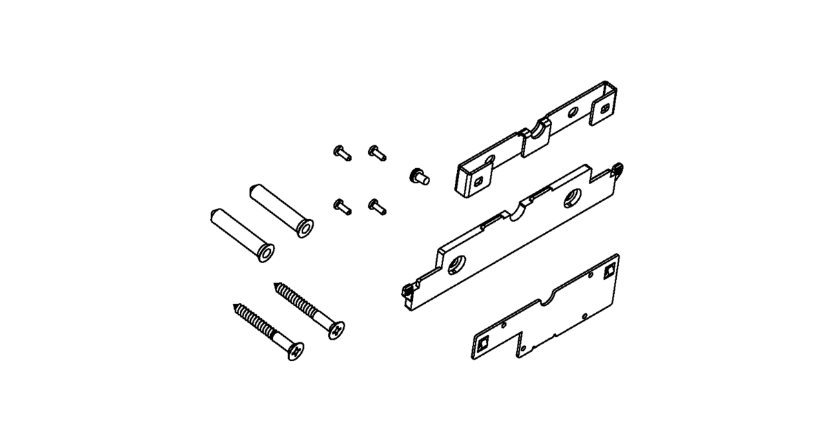 Kohler K1242000 Hardware Kit Only