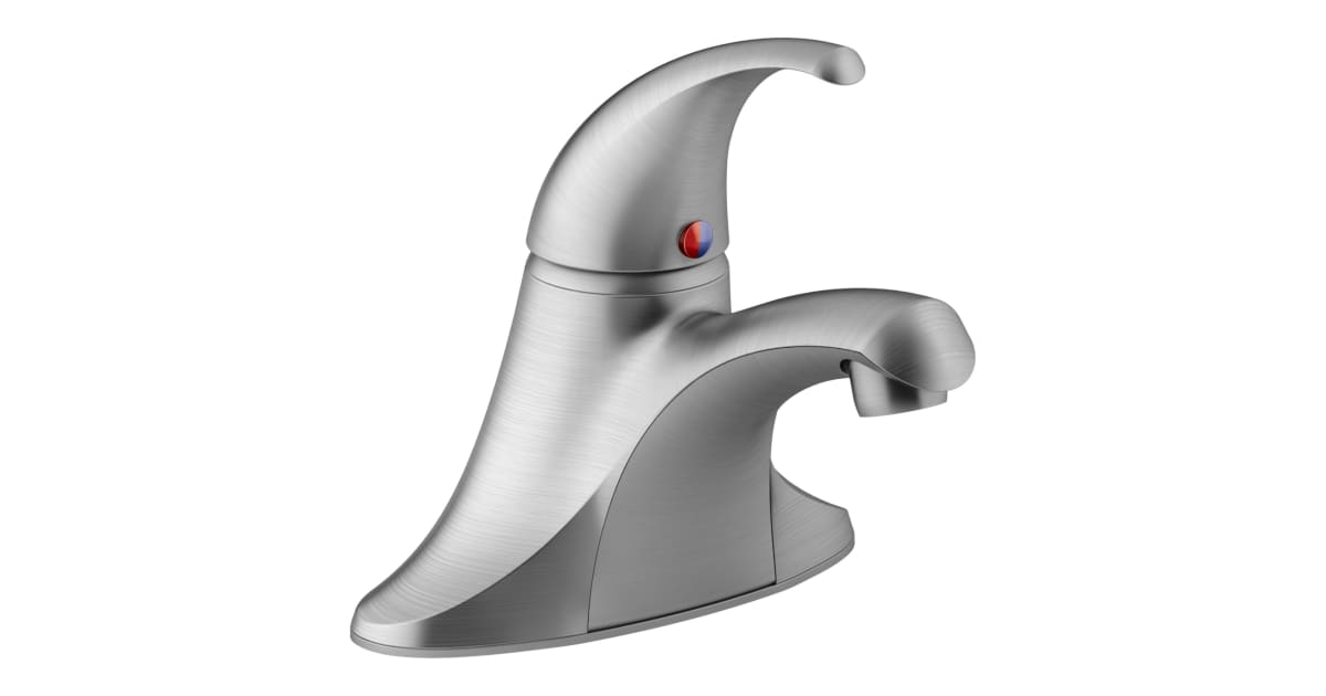 Kohler K-15182-4RA-G Coralais 1.2 GPM Single Handle Centerset