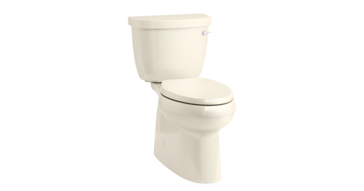 Kohler K 5310 RA 47 Cimarron Two Piece Elongated Toilet With Skirted Kohler k 5310 ra 47 cimarron two piece elongated toilet with skirted