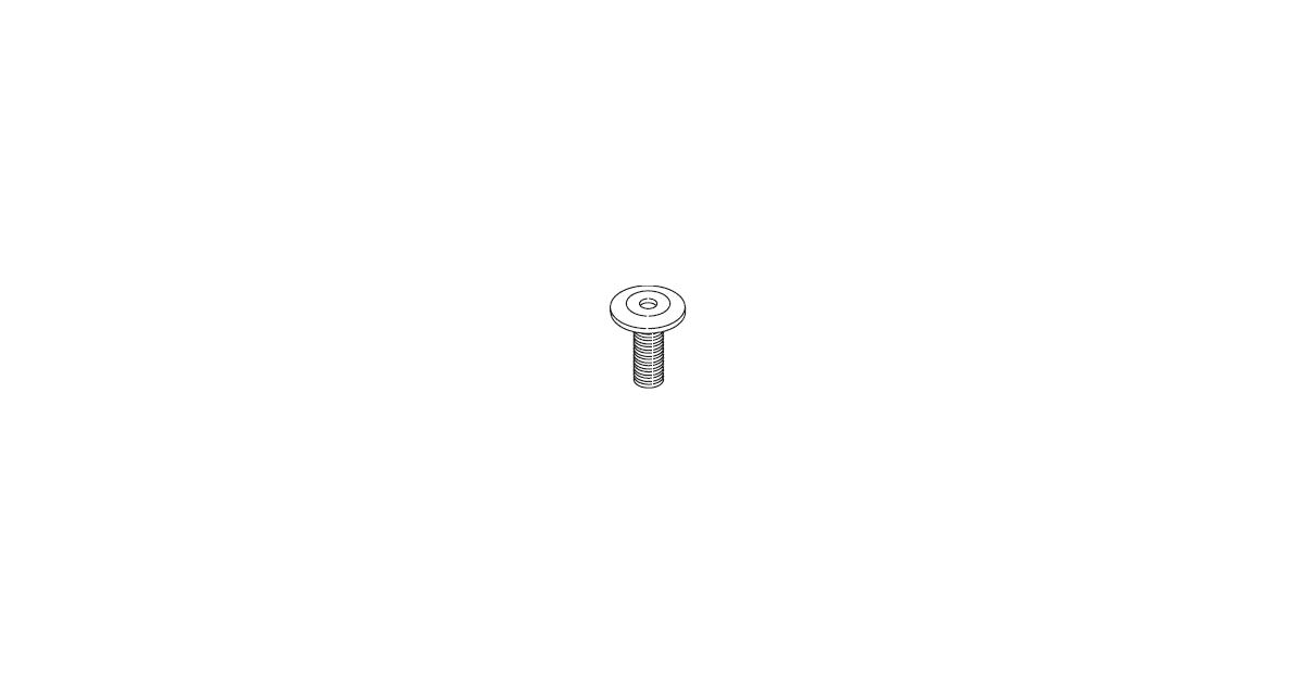 Kohler 52588 Replacement Screw – Genuine OEM Part For Kohler Faucets & Fixtures (Unfinished)