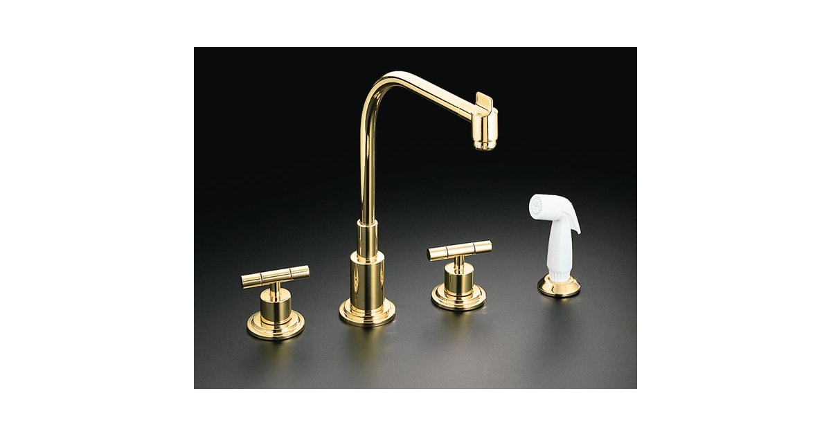 Kohler Faucet Kitchen Double Handle from the Revival