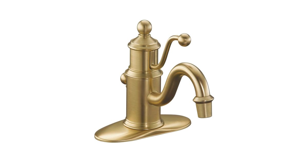 Kohler K-138-BV Antique Collection - Single Handle Bathroom Faucet ...