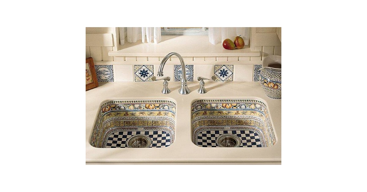 Kohler K-14578-FR-0 Single Basin Fireclay Kitchen Sink from the Artist ...