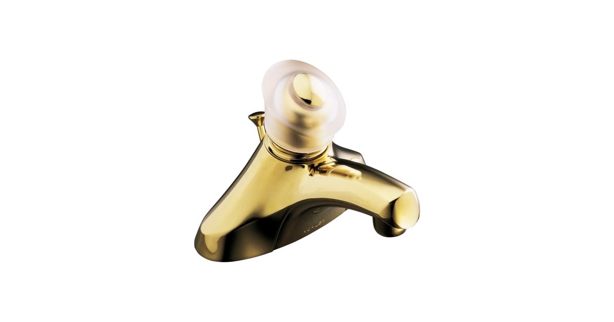 Rosace Kohler K-70756-PB Pour Poignée Acrylique - Polished Brass - NEUVE
