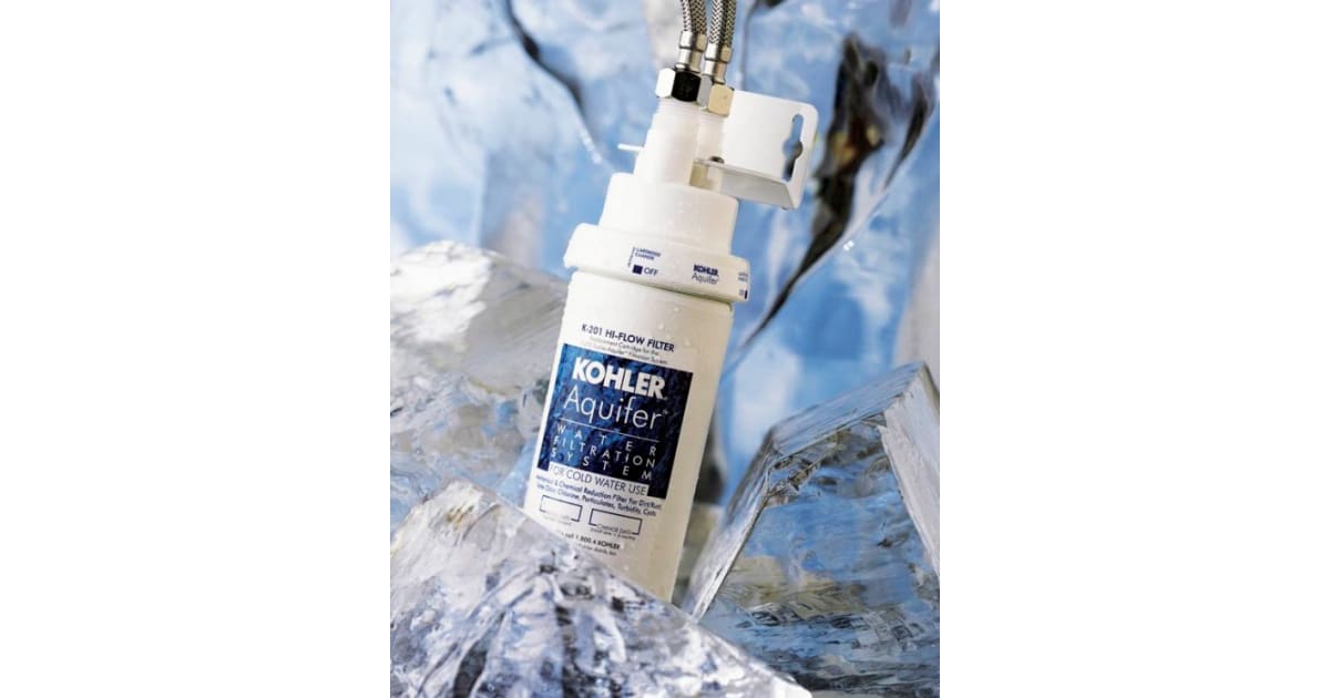 Kohler Accessory Filter from the Aquifer series