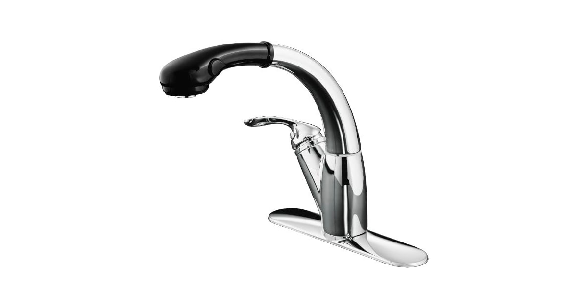 Kohler K6353BPCP Avatar Collection Pullout Spray