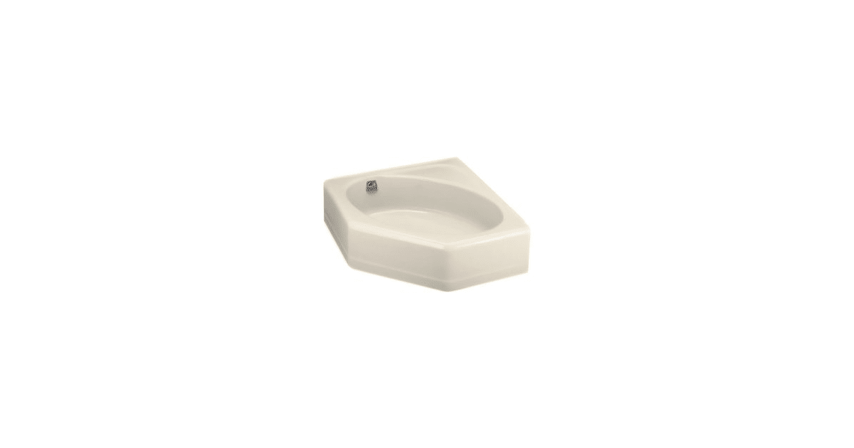 Kohler K82147 Mayflower Collection 48" Corner Cast Iron