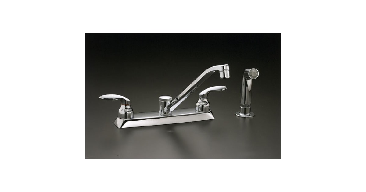 Kohler Faucet Kitchen Double Handle from the