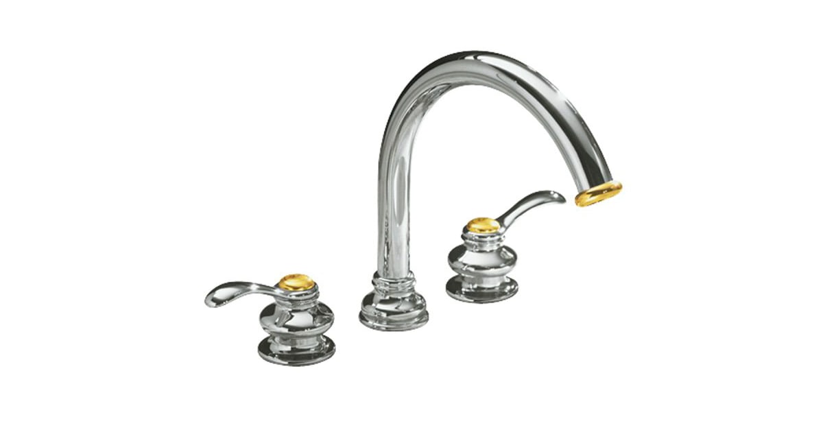 Kohler KRT128854CP Faucet Roman Tub Double Handle from