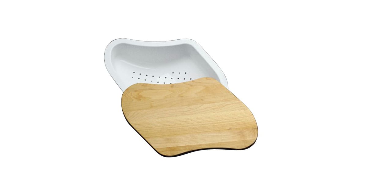 Discontinued Cutting Board with Colander