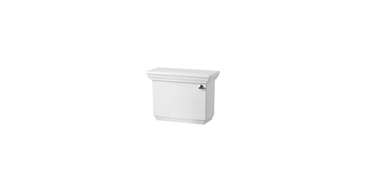 Kohler K-4434-RA-0 Memoirs Stately 1.28 GPF Toilet Tank Only with Right ...