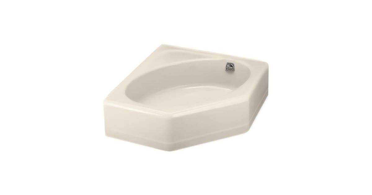 Kohler K82447 Mayflower Collection 48" Corner Cast Iron