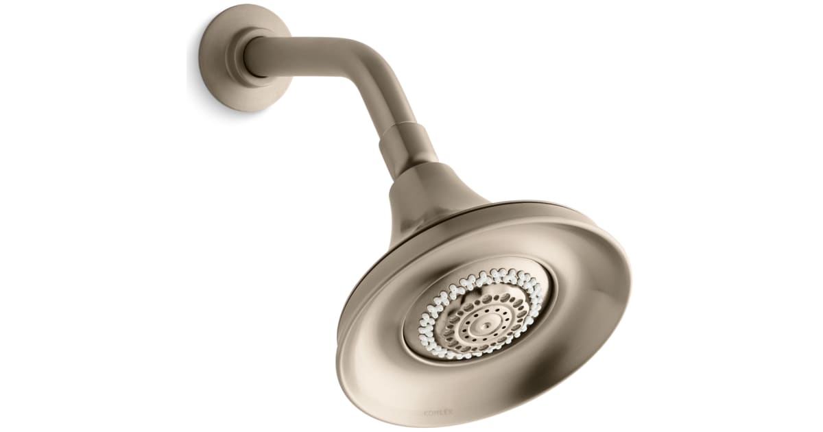 Kohler K10284BV Forte 2.5 GPM Multifunction Shower Head