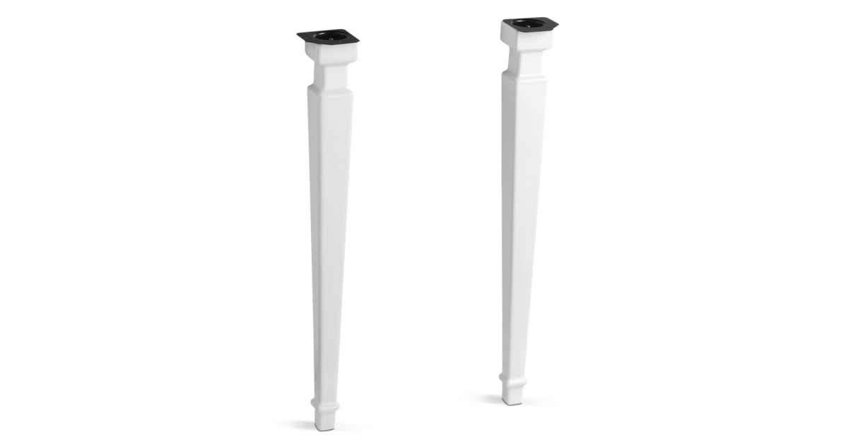 Kohler K231896 Kathryn Square Fireclay Table Legs
