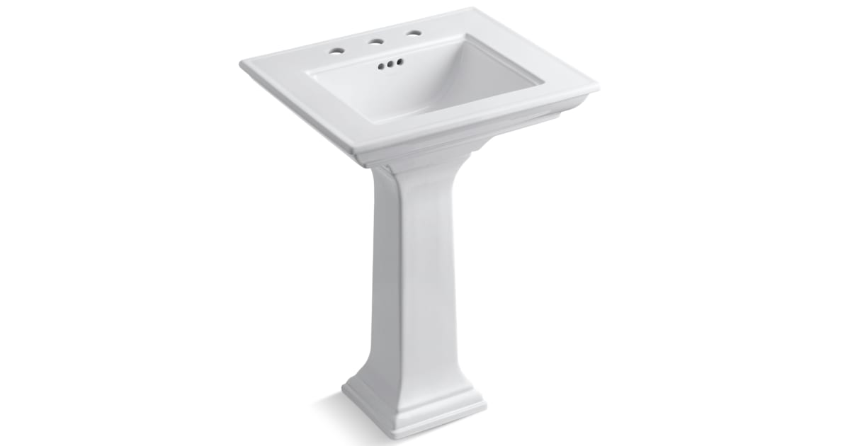 Kohler K234480 Memoirs 24" Pedestal Fireclay