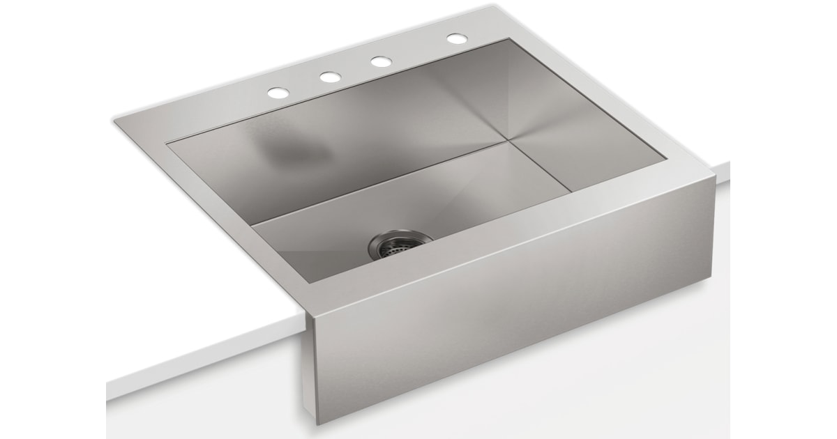 Kohler K39354NA Vault 30" Single Basin TopMount