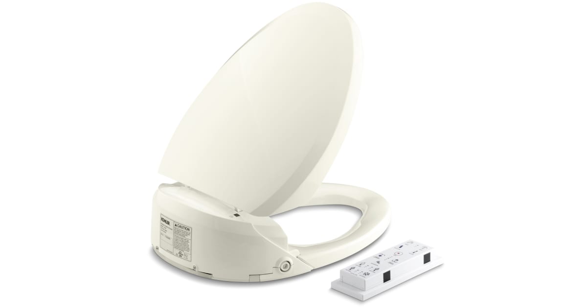 Kohler K474496 C3 201 Elongated Toilet Seat with Bidet