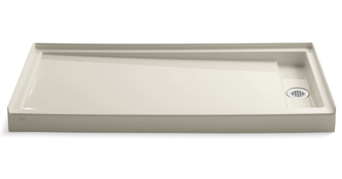 Kohler K994847 Groove 60" x 32" Shower Pan with Right