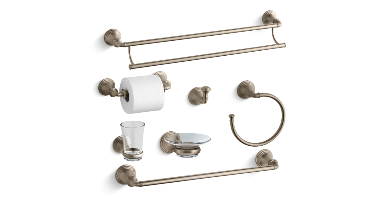 Kohler Devonshire Best Accessory PackBV 24" Double Towel