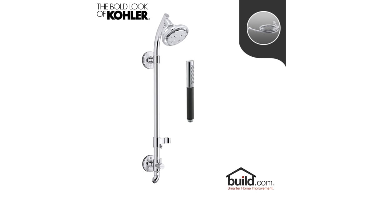 Kohler HydroRail K15996/K10257CP Package Flipside