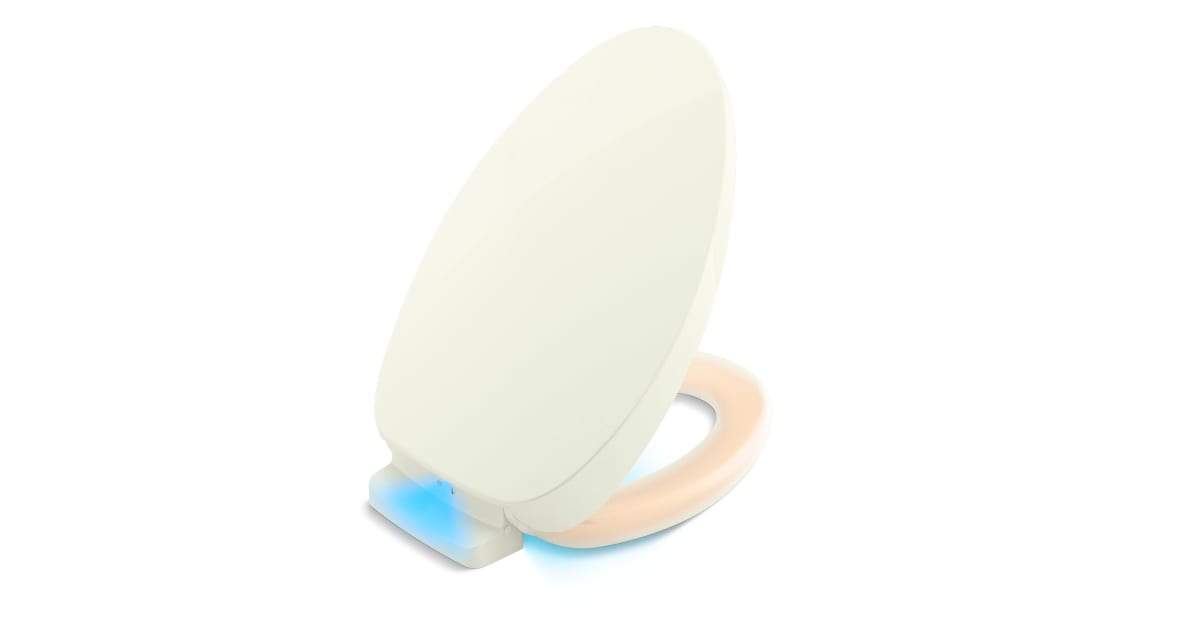 Kohler K1034996 PureWarmth Elongated Toilet Seat and Lid