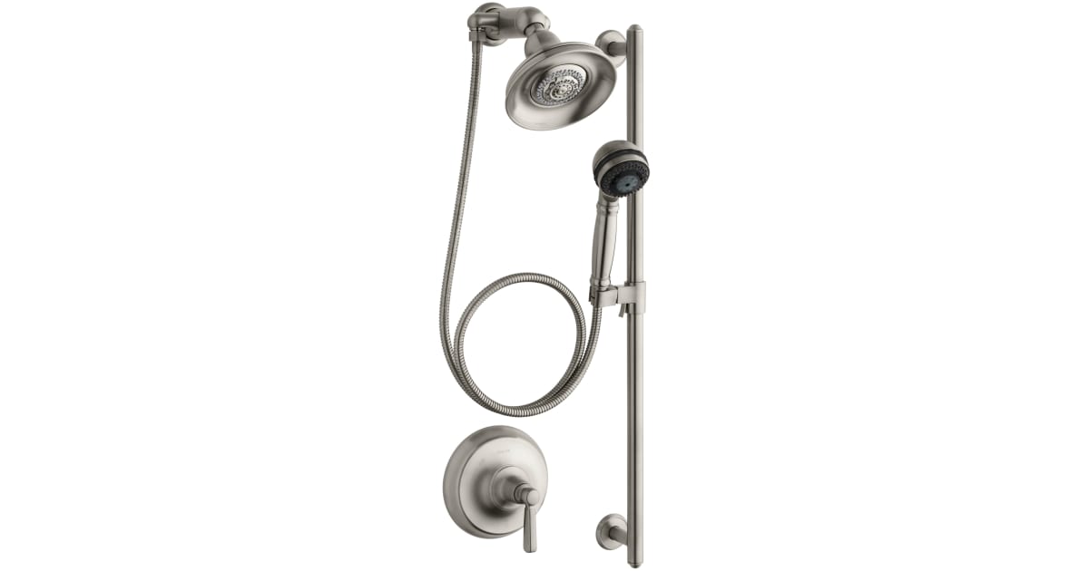 Kohler K108284BN Bancroft Single Handle Shower System