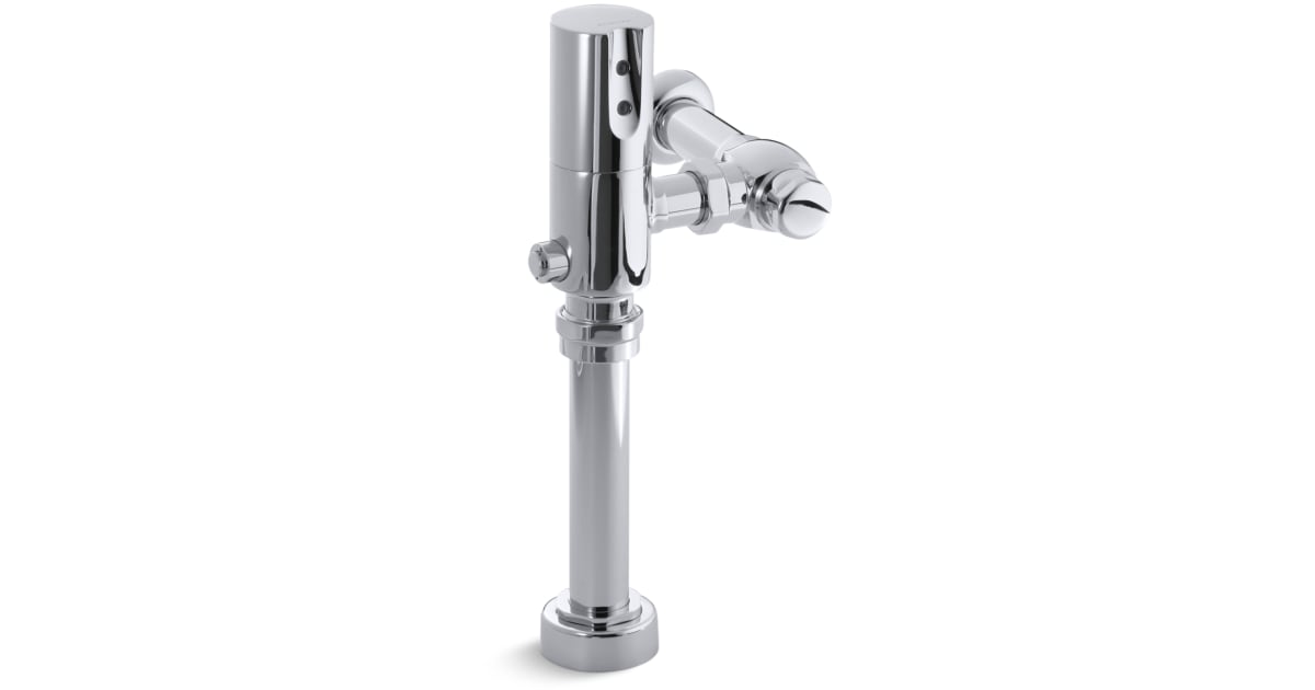 Kohler K10956CP Touchless 1.28 GPF DC Toilet Flushometer