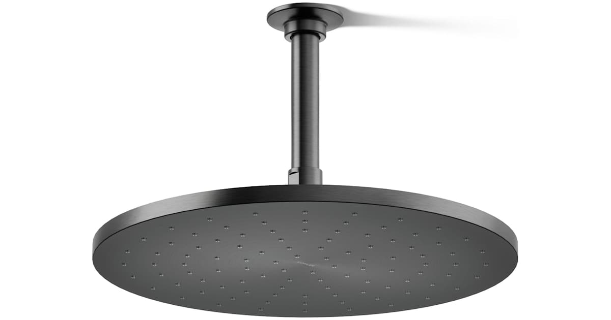 KOHLER K-13690-BV Contemporary 12" Round Single-Function