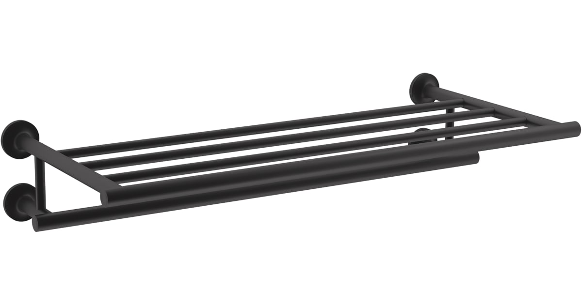Kohler purist shop towel shelf