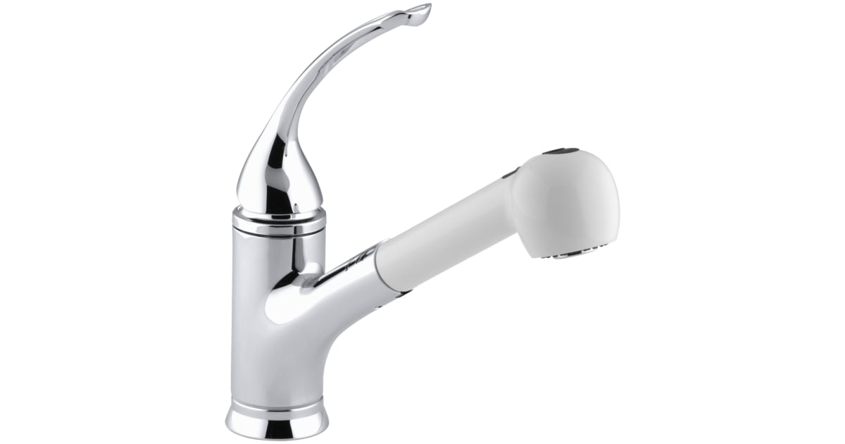 Kohler K-15160-LA-CP Single Handle Pullout Kitchen Faucet from the