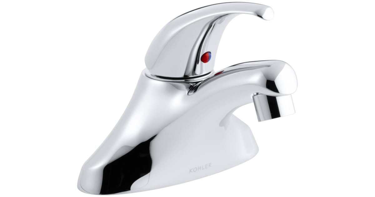 kohler coralais 15261-4-cp bathroom sink faucet