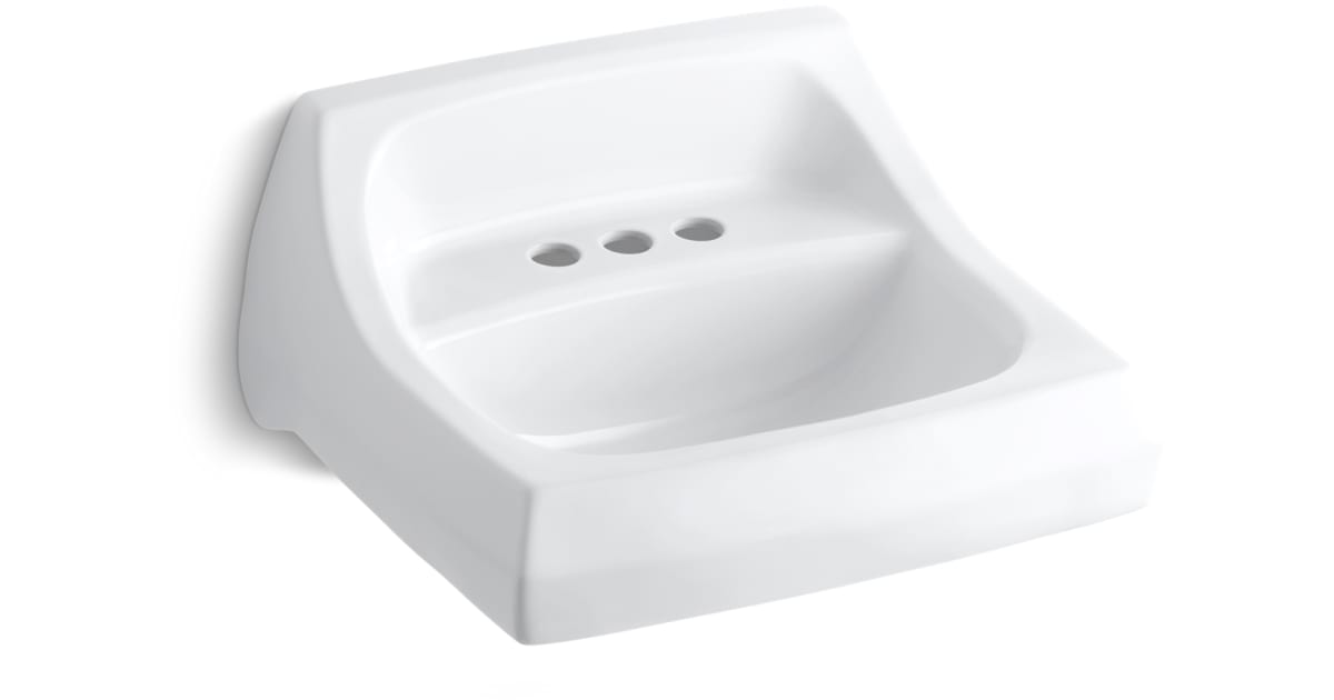 Kohler K2005BA0 Kingston 21" Wall Mounted Bathroom Sink