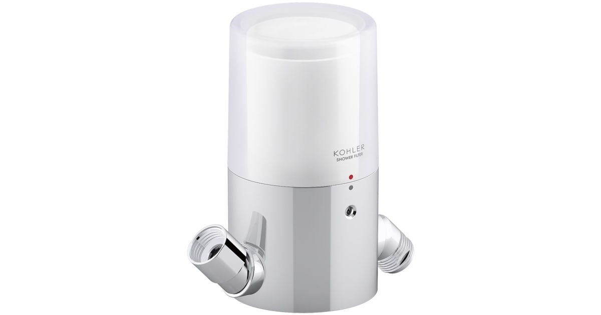 Kohler K22321CP Aquifer Shower Head Water Filter