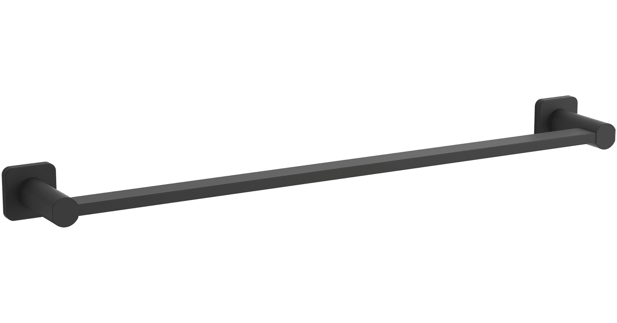 Kohler K-23528-BL Matte Black Parallel Wall Mounted Pivoting
