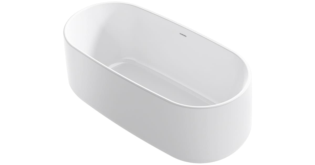 kohler ceric freestanding tub