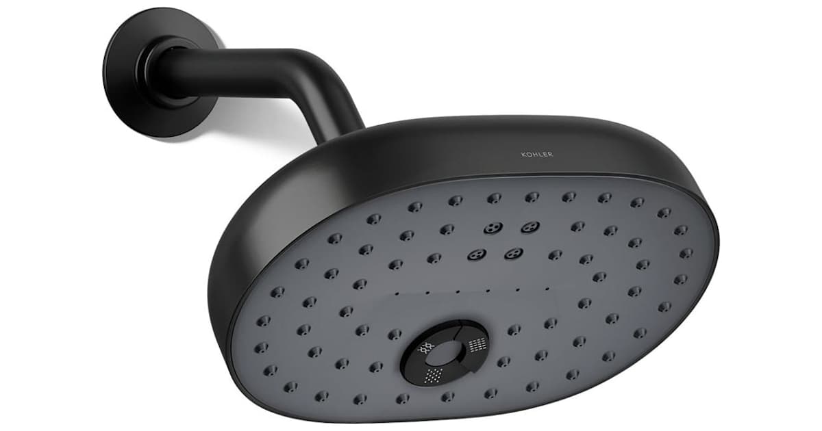 Kohler K-26290-BL Statement 2.5 GPM Multi Function Shower Head with ...