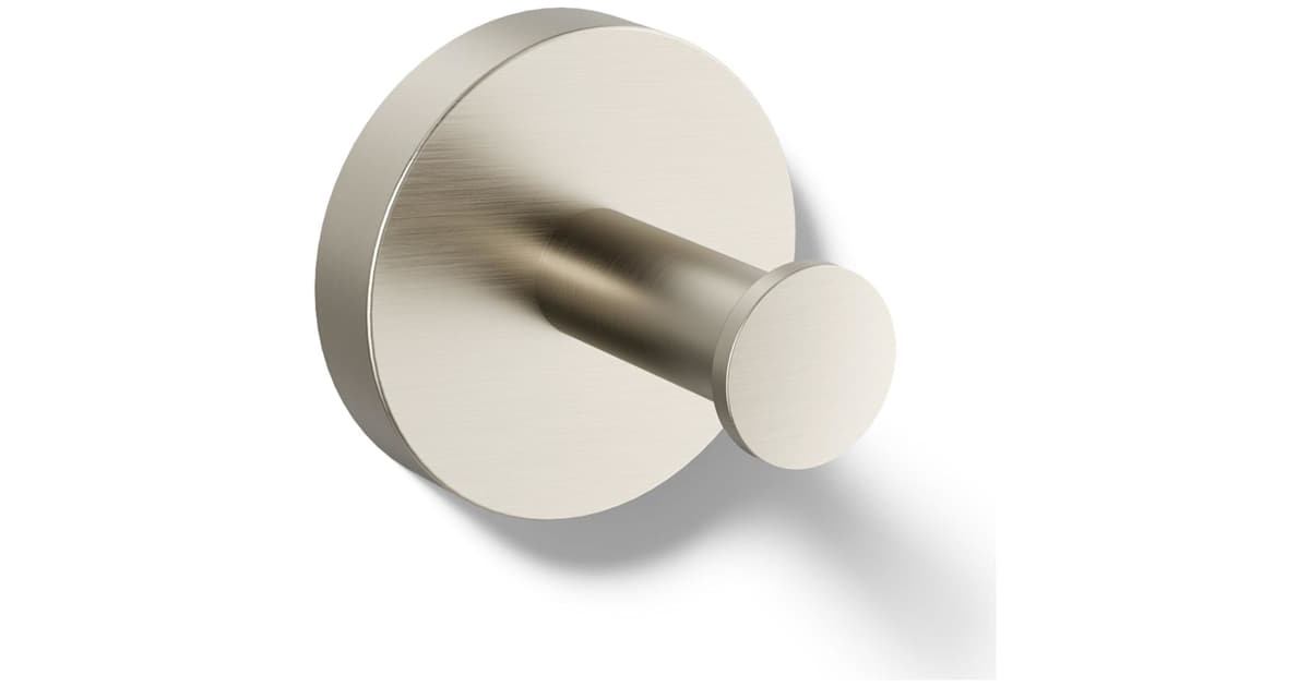 Kohler K-27290-BN Elate Single Robe Hook | Ferguson Home