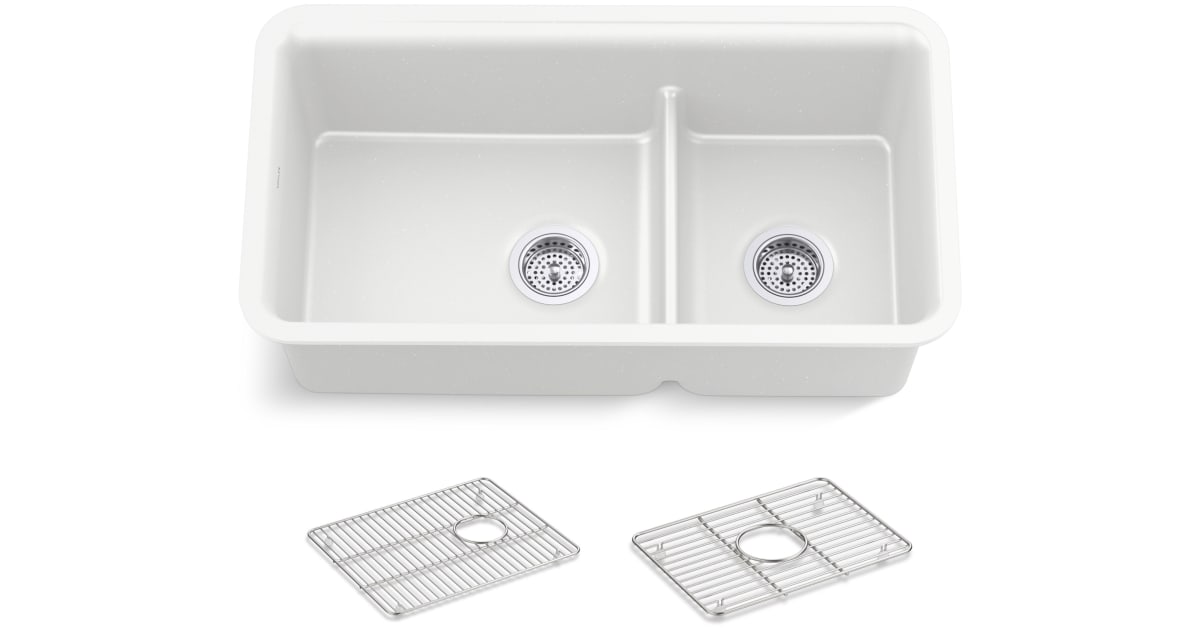 Kohler K-27786-CM6 Cairn Smart Divide 33-1/2