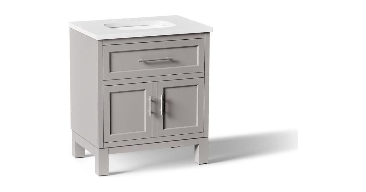 Kohler K-28380-ASB-1WT Quo 31