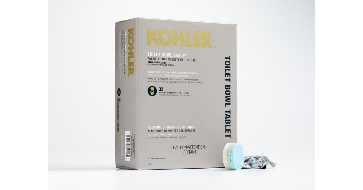 Kohler K28634NA Toilet Cleaning Tablets Fresh Ocean