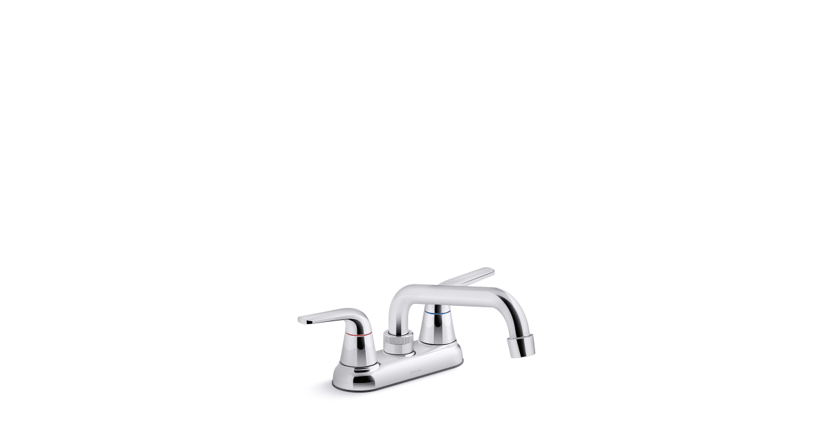 Kohler K30618CP Jolt 4 GPM Widespread Kitchen Faucet