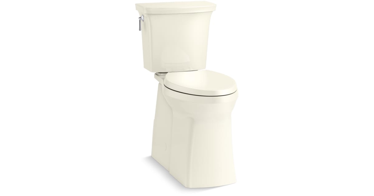 Kohler k 33814 96 corbelle tall 1 28 gpf two piece elongated chair