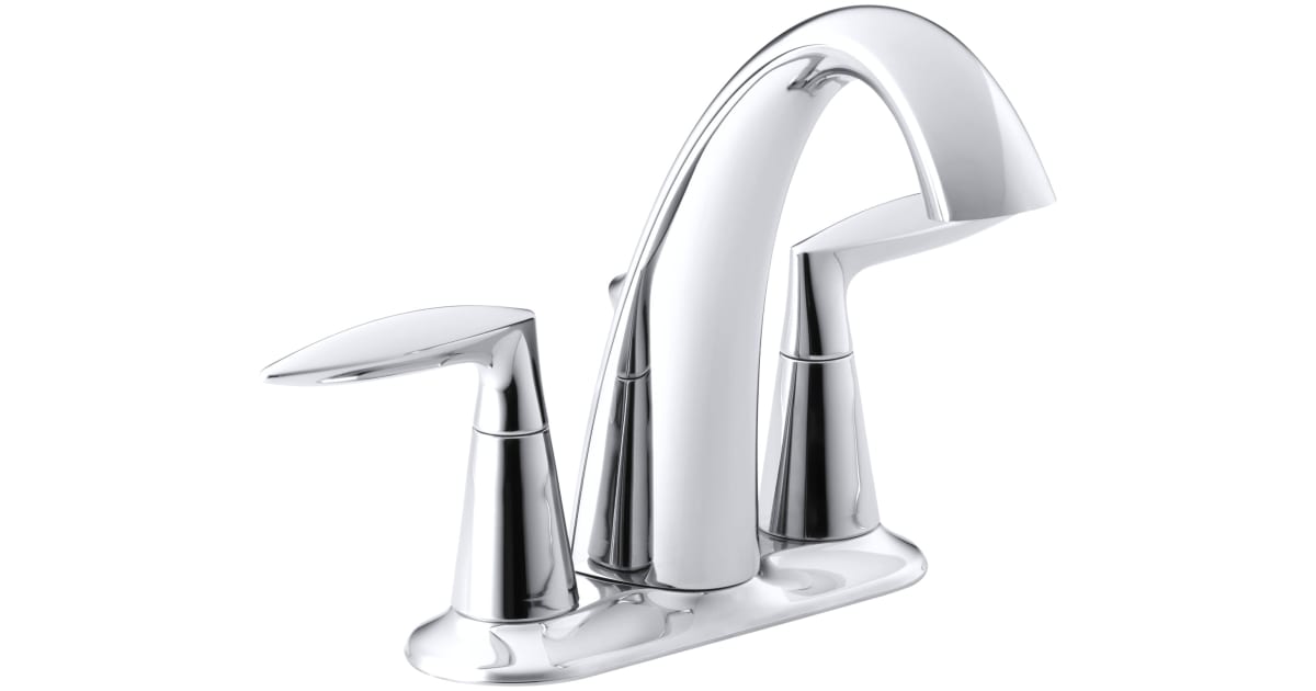 Kohler K451004CP Alteo Centerset Bathroom Faucet Free