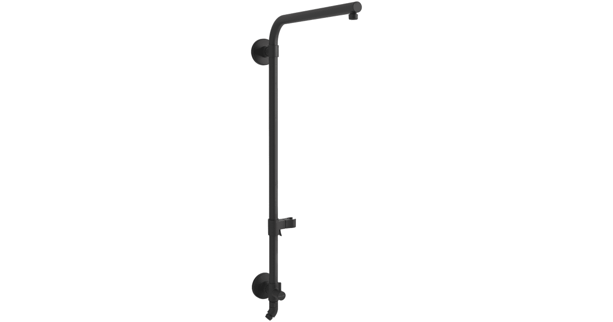 Kohler K-45906-BL Douche HydroRail - Noir Mat - POUR PIÈCES SEULEMENT
