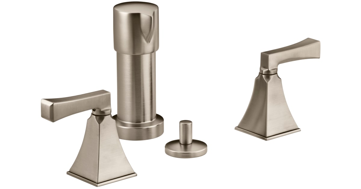 Kohler K4704VBV Memoirs Bidet Faucet with Deco Lever