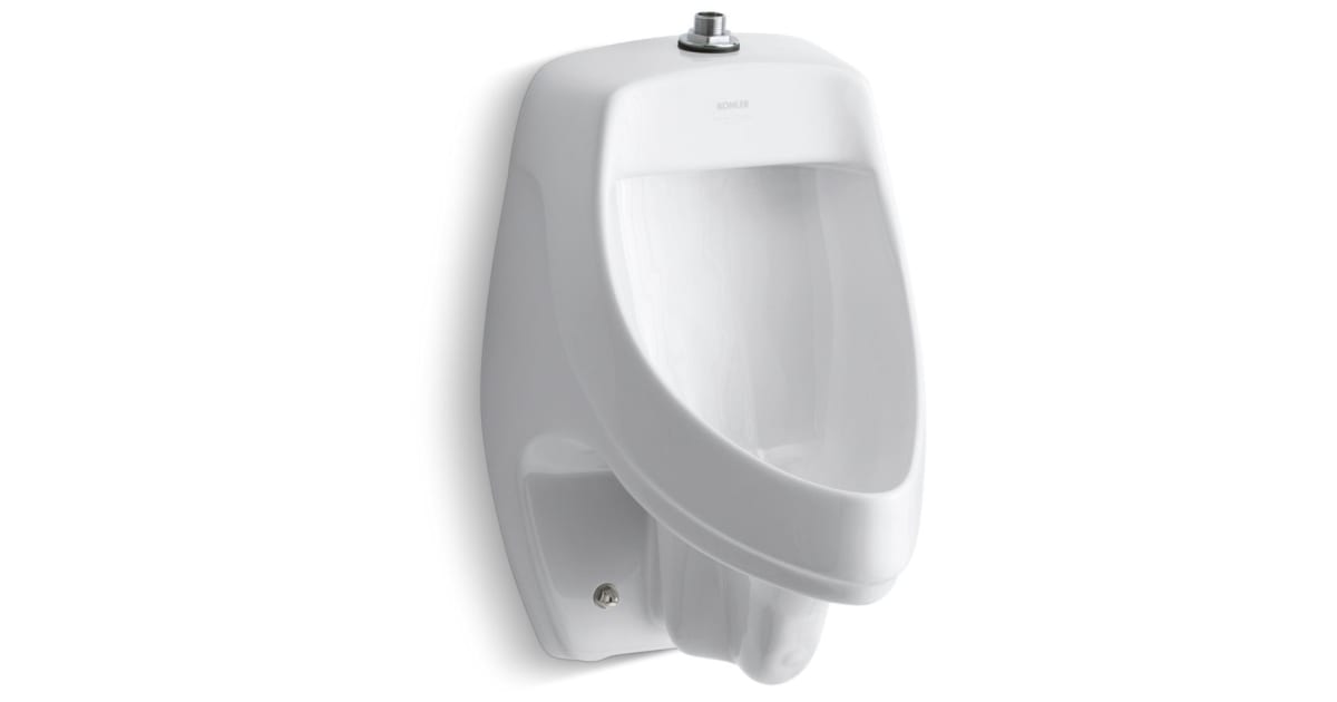 Kohler K5016ETSS0 Dexter Top Spud Urinal Less