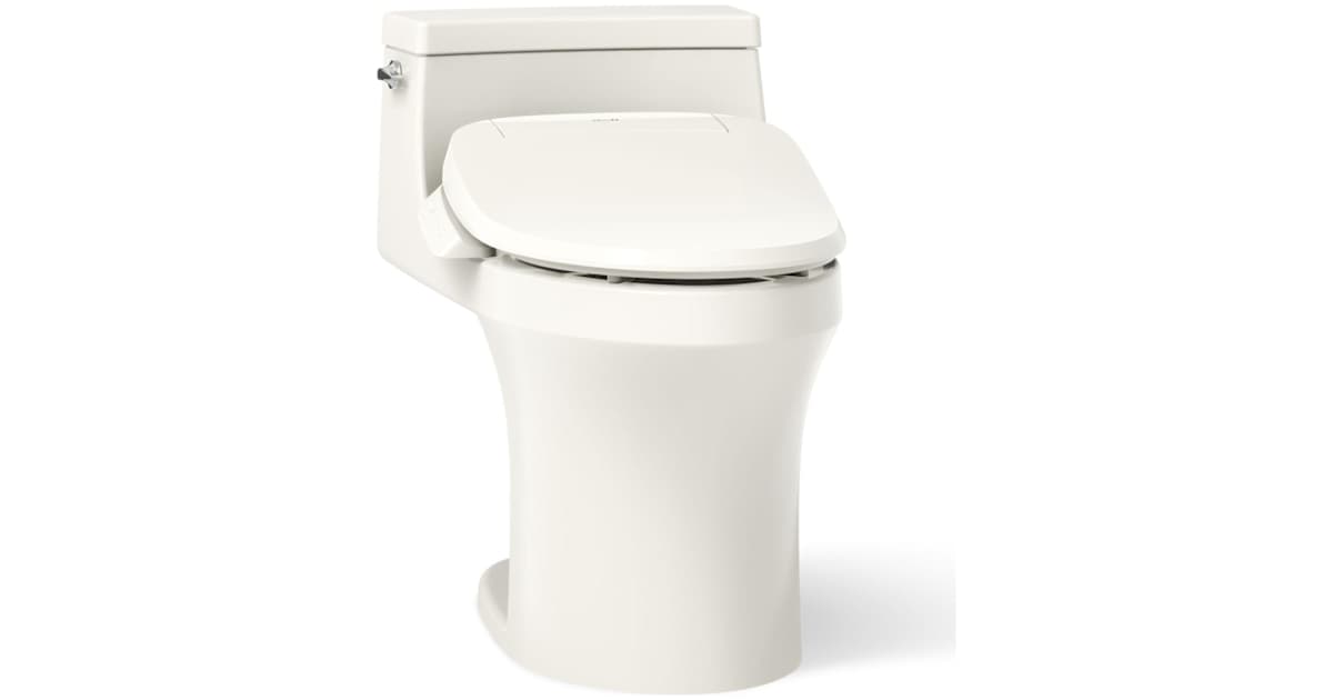 【k.k】 Kohler K-5172-HC-96 San Souci 1.28 GPF One Piece Elongated Toilet