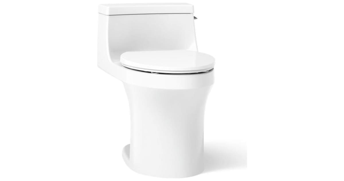 Kohler K-5172-RA-0 San Souci 1.28 GPF Elongated One-Piece Comfort