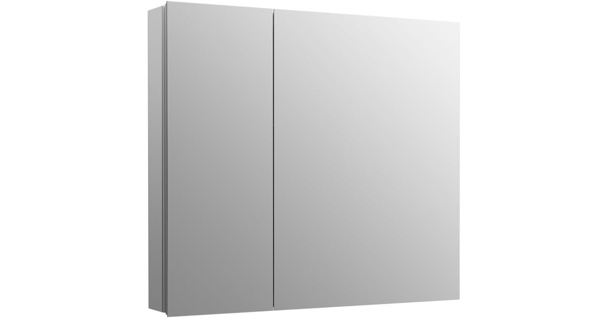 Kohler K 55064 NA Embark 30 1 16 X 26 Frameless Double Door Medicine kohler-k-55064-na-embark-30-1-16-x-26-frameless-double-door-medicine