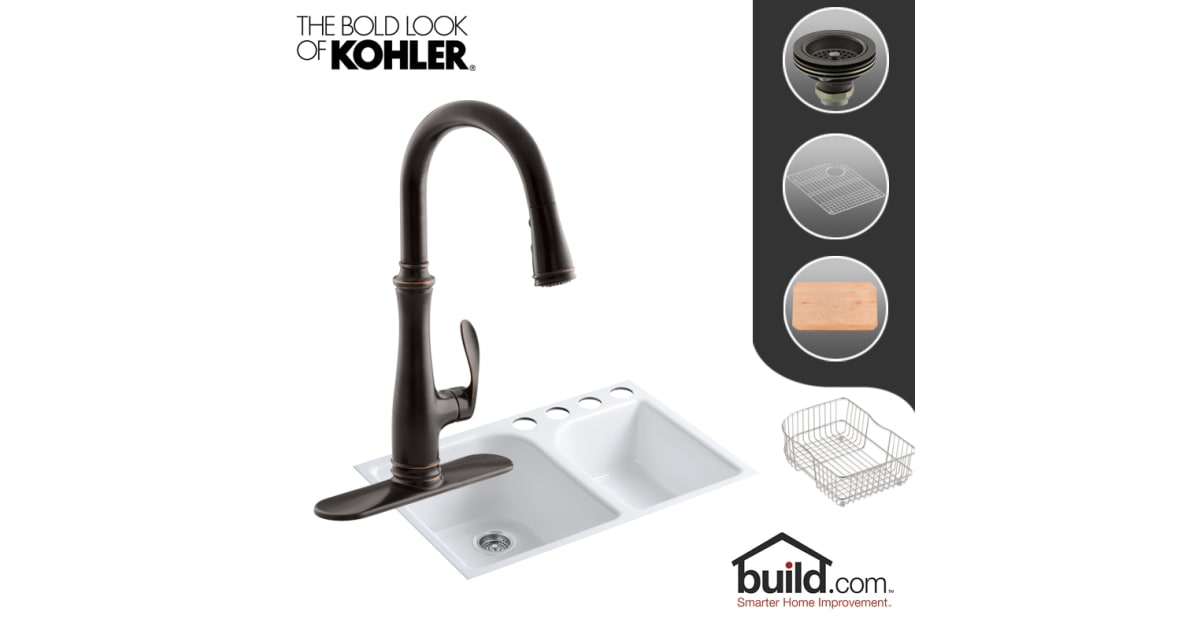 kohler 5931 4u executive chef kitchen sink